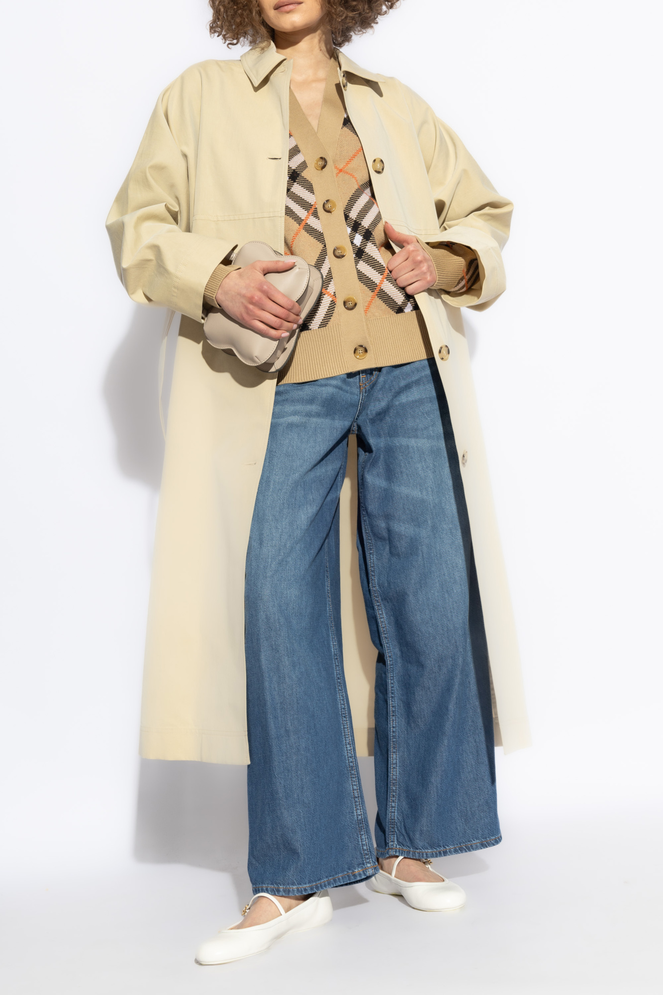 Burberry Check Pattern Cardigan | Women's Clothing | Vitkac